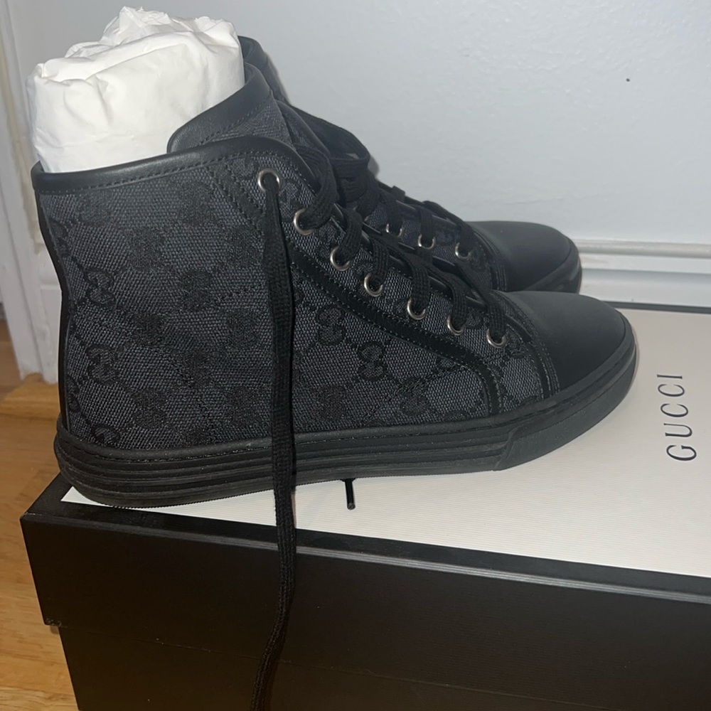 Gucci Monogram Hightop Women’s Sneakers